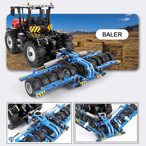 Mould King 17020 Traktor rot
