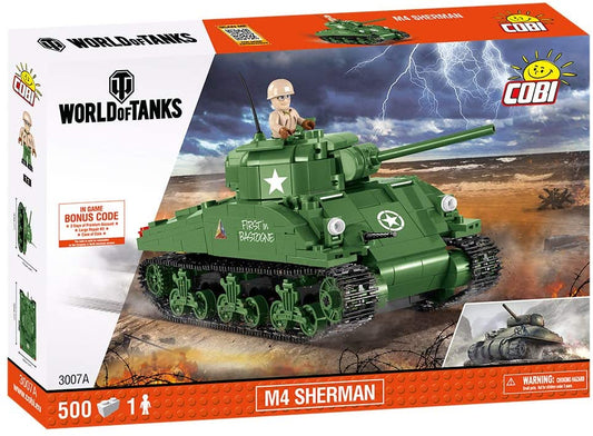 COBI 3007A - M4 Sherman World of Tanks