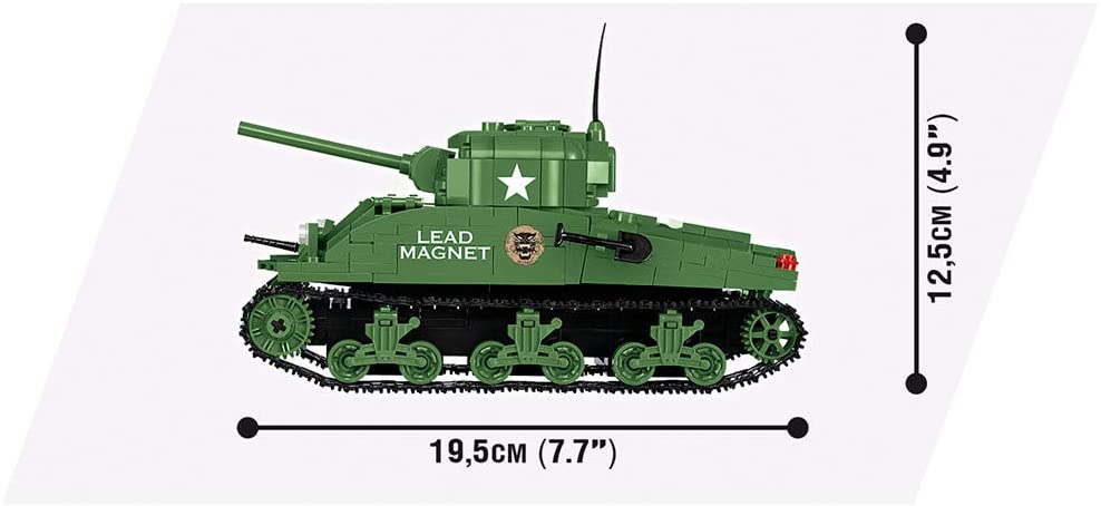 COBI 3007A - M4 Sherman World of Tanks